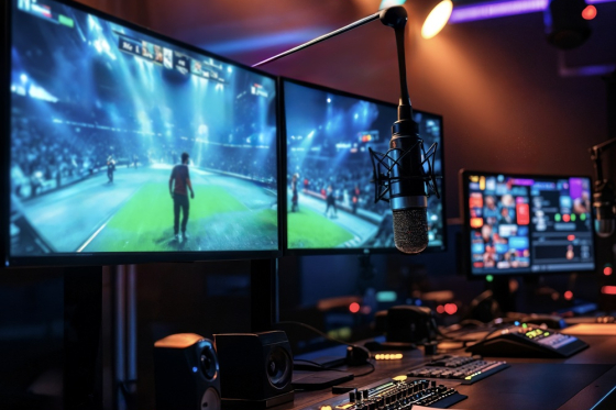 TV studio Freepik