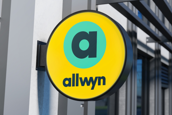 Allwyn světelné logo