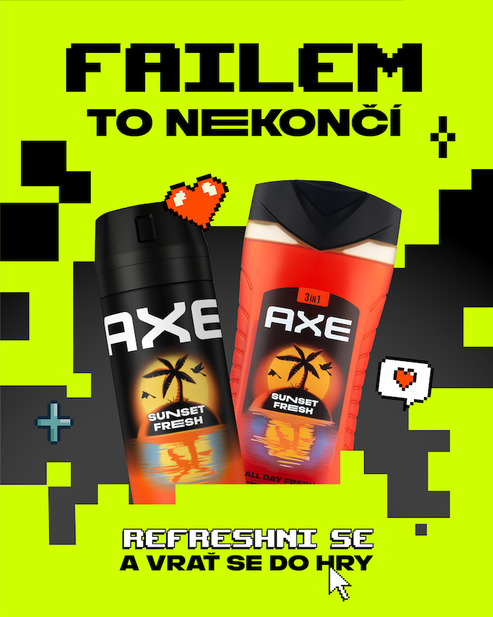 Axe se v nové kampani inspiruje estetikou pixelových her | MediaGuru