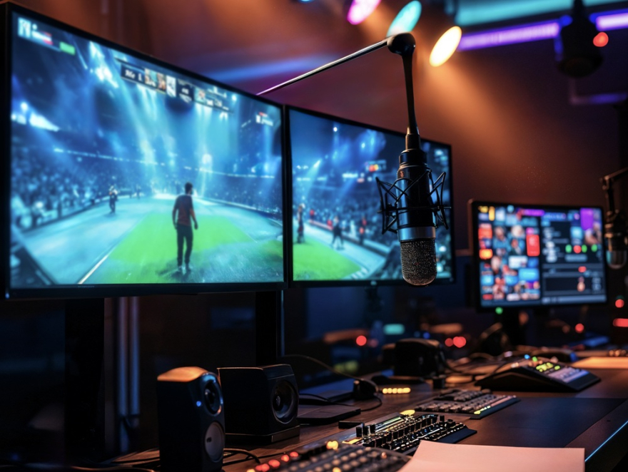 TV studio Freepik