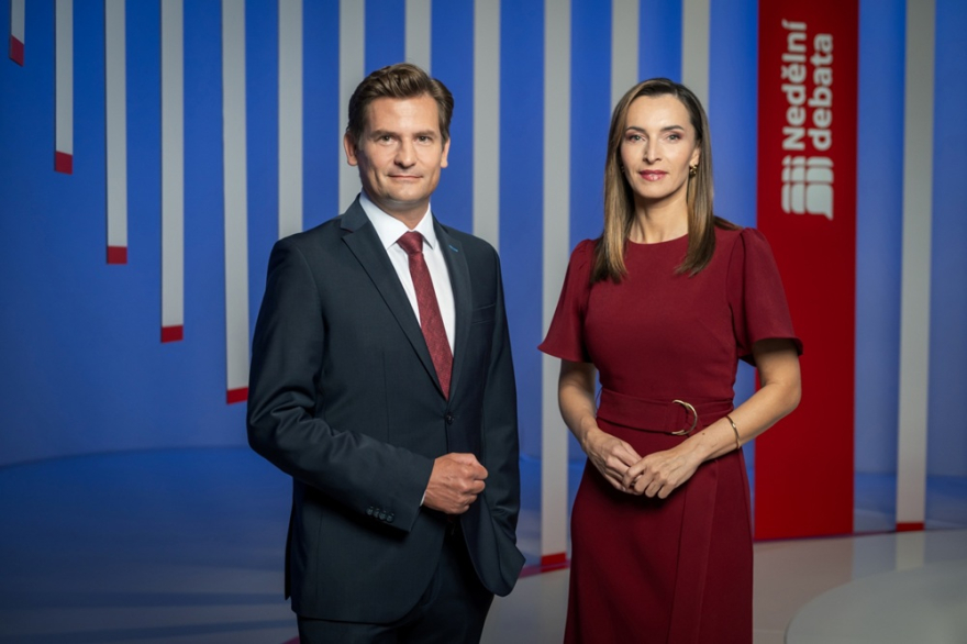 Nedělní debata © Česká televize