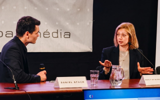 Yle Marit af Björkesten a Daniel Stach